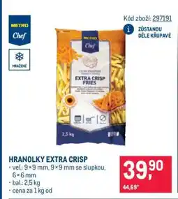 Makro Hranolky Extra Crisp nabídka