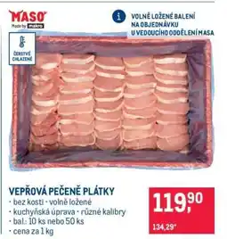 Makro VEPŘOVÁ PEČENĚ PLÁTKY nabídka