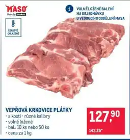 Makro Vepřová krkovice plátky nabídka