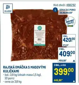 Makro RAJSKÁ OMÁČKA S MASOVÝMI KULIČKAMI nabídka