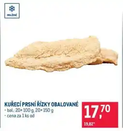 Makro KUŘECÍ PRSNÍ ŘÍZKY OBALOVANÉ nabídka