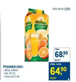 Makro Pfanner 100 nabídka