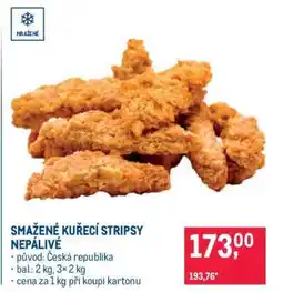 Makro SMAŽENÉ KUŘECÍ STRIPSY NEPÁLIVÉ nabídka