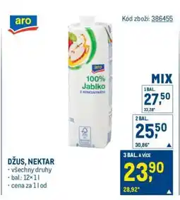Makro Džus, Nektar nabídka