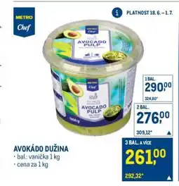 Makro AVOKÁDO DUŽINA nabídka