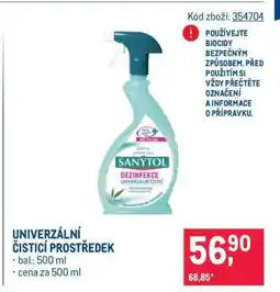 Makro Univerzální čisticí prostředek nabídka