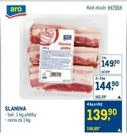 Makro SLANINA nabídka