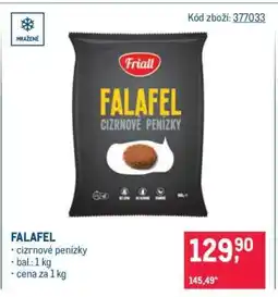 Makro FALAFEL nabídka
