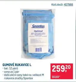 Makro GUMOVÉ RUKAVICE L nabídka