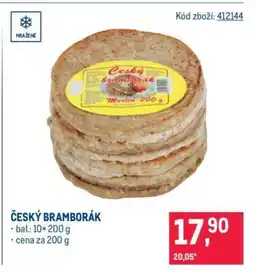 Makro Český bramborák nabídka