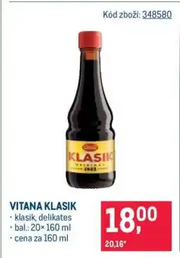 Makro Vitana Klasik nabídka