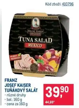 Makro FRANZ JOSEF KAISER TUŇÁKOVÝ SALÁT nabídka