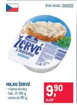 Makro Milko žervé nabídka