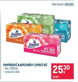 Makro Papírové kapesníky 2vrstvé nabídka