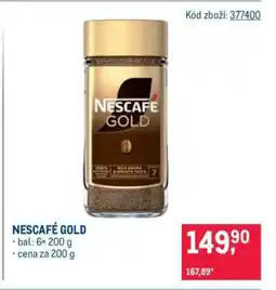 Makro Nescafé Gold nabídka