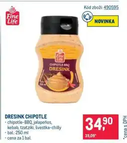 Makro DRESINK CHIPOTLE nabídka