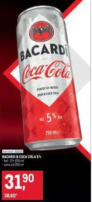 Makro BACARDI & COCA-COLA 5 % nabídka