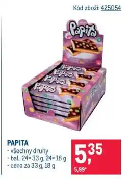 Makro Papita nabídka