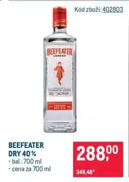 Makro Beefeater Dry 40 % nabídka