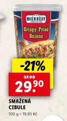 Lidl McEnnedy Crispy Fried Onions nabídka