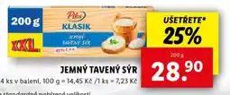 Lidl Pilos Klasik Jemný Tavený Sýr nabídka
