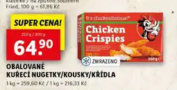 Lidl Chicken Crispies nabídka