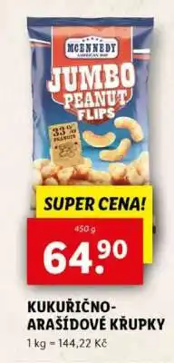 Lidl McEnnedy Jumbo Peanut Flips nabídka