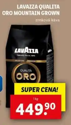 Lidl Lavazza Qualita Oro Mountain Grown nabídka