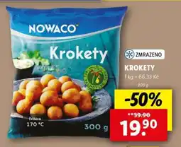 Lidl Nowaco Kroketty nabídka