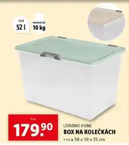 Lidl LIVARNO HOME BOX NA KOLEČKÁCH nabídka