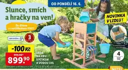 Lidl Playtive Sada na hru s pískem a vodou XXL nabídka