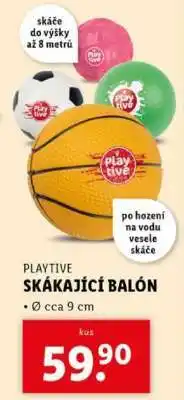 Lidl PLAYTIVE SKÁKAJÍCÍ BALÓN nabídka