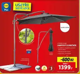 Lidl LIVARNO HOME LAMPOVÝ SLUNEČNÍK nabídka
