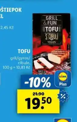 Lidl GRILL & FUN TOFU S CIBULÍ nabídka