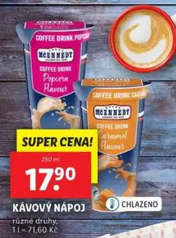 Lidl KÁVOVÝ NÁPOJ nabídka