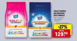 Lidl MAXI TRAT COLOUR/UNIVERSAL DETERGENT nabídka