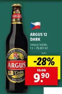 Lidl ARGUS 12 DARK nabídka