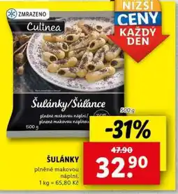 Lidl ŠULÁNKY nabídka