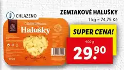 Lidl Zemiakové Halušky nabídka