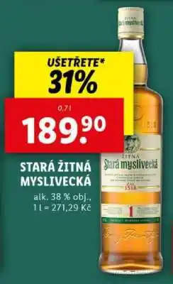 Lidl Stará žitná myslivecká nabídka