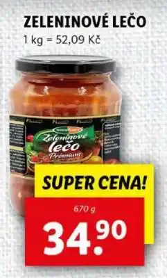 Lidl Zeleninové lečo nabídka