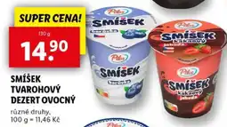Lidl SMÍŠEK TVAROHOVÝ DEZERT OVOCNÝ nabídka