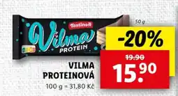 Lidl Tastino Vilma Proteinová nabídka