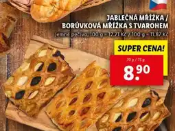 Lidl Jablečná mřížka / Borůvková mřížka s tvarohem nabídka