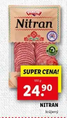 Lidl Nitran krájený nabídka