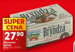 Lidl Plnotučná brynza nabídka