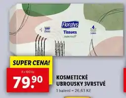 Lidl KOSMETICKÉ UBROUSKY 3VRSTVÉ nabídka