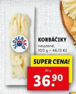 Lidl Korbáčiky nabídka