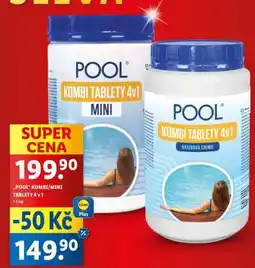 Lidl POOL KOMBI TABLETY 4v1 MINI nabídka