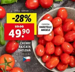 Lidl CHERRY RAJČATA DATLOVÁ nabídka